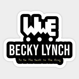 BECKY LYNCH Sticker